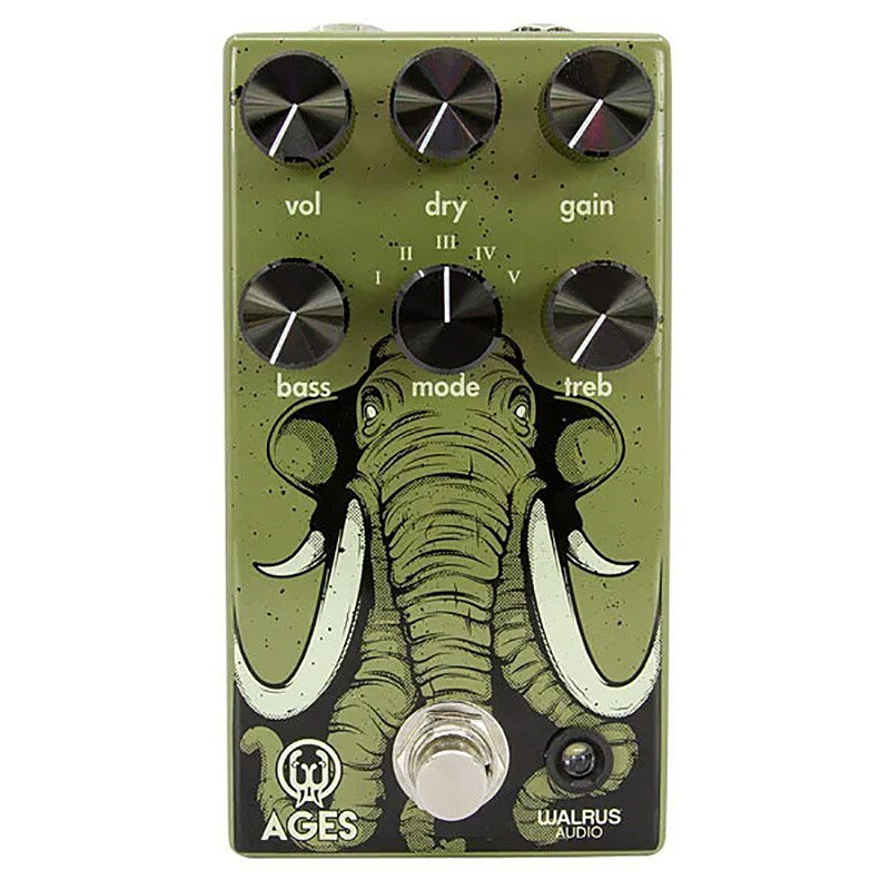 あす楽 WALRUS AUDIO 【エフェクタースーパープライスSALE】 AGES[Five-State Overdrive]