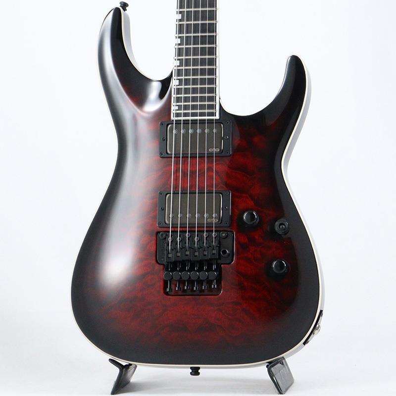 楽器種別：新品E-II/新品 商品一覧＞＞エレキギター【220，000円〜420，000円】 商品一覧＞＞STタイプ/E-II 商品一覧＞＞当店のギターは、出荷前に専門スタッフが検品・調整しているので安心です！E-II HORIZON FR-II (See Thru Black Cherry Sunburst) [SN.ES7401243]商品説明E-II HORIZON SERIESESPに連なるブランドの看板モデルとなるホライゾン・シリーズ。コチラの「HORIZON FR-2」はスルーネック構造にフロイドローズトレモロ、アクティブタイプピックアップのEMG 66TWとEMG 57TWを搭載したハイスペックなモデルです。ボディTOPのキルトメイプルによる木目がリッチなルックスを演出しています。【E-II】ESP USAがディレクションし日本で製造される世界基準のニュースタンダードシリーズ。それぞれのモデルが持つ確かなコンセプト。それに相応しい優れたサウンドとルックス、そしてクラフトマンシップが融合したハイクオリティーなラインアップ。世界のトップアーティストのレコーディングやライブでの使用を念頭に製作したワールドツアーモデルです。商品詳細Weight≒3.96kgBODY: (Top)Quilted Maple， (Back)Mahogany w/White BindingNECK: Hard Maple 3PGRIP SHAPE: Thin UFINGERBOARD: Ebony， w/White BindingRADIUS: 305RSCALE: 648mmNUT (WIDTH): Locknut (42mm/R2)INLAY: Offset Block， 12th at ESPFRET: XJ， 24fretsCONSTRUCTION: Neck-thru-bodyTUNER: GOTOH SG360-07 MG-TBRIDGE: Floyd RosePICKUPS: (Neck) EMG 66TW， (Bridge) EMG 57TWPARTS COLOR: BlackCONTROLS: Master Volume(w/Neck PU Coil Split)， Master Tone(w/Bridge PU Coil Split)， Toggle PU Selectorギグケース付属イケベカテゴリ_エレキギター_STタイプ_E-II_新品 SW_E-II_新品 JAN:4515303284195 登録日:2025/12/28 エレキギター ESP E2 E-2