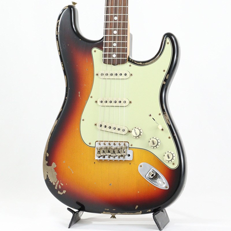 Fender Custom Shop Artist Collection Michael Landau Signature 1968 Stratocaster Relic Bleached 3-Color Sunburst【SN.R131896】