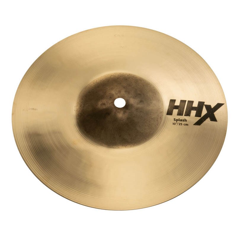 楽器種別：新品SABIAN/HHX 商品一覧＞＞SABIAN/新品 商品一覧＞＞ドラム【15，000円〜35，000円】 商品一覧＞＞シンバル/スプラッシュ/SABIAN 商品一覧＞＞安心してお買い物頂けるよう、スネアもシンバルも丁寧梱包でお届けします！SABIAN HHX Splash 10 [HHX-10SP]商品説明HHX 〜Modern × Dark〜ダークトーンでクイックレスポンス。大粒のハンマリングを施し、カーブのややきつい形状にすることで、ややピッチを上げ、ロックからジャズまでフレキシブルに対応する、フルラインナップのシンバル。＜Splash＞ややハイピッチで鋭くキレの良いイフェクト効果を発揮するHHX特有のスプラッシュ。サイズ：10ウェイト：Extra Thinフィニッシュ：Naturalイケベカテゴリ_ドラム_シンバル_スプラッシュ_SABIAN_HHX_新品 SW_SABIAN_新品 JAN:0622537029745 登録日:2009/09/29 シンバル セイビアン