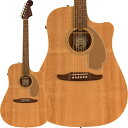 楽器種別：新品エレクトリックアコースティックギター/Fender Acoustics 商品一覧＞＞エレクトリックアコースティックギター/Fender Acoustics/California 商品一覧＞＞エレクトリックアコースティックギター【35，000円〜70，000円】 商品一覧＞＞アコギ買うなら、当店で！出荷前の検品・調整はもちろん、丁寧梱包でお届けします！Fender Acoustics Redondo Player (Natural) 【お取り寄せ】商品説明ストラトヘッド採用の個性派アコースティック「CALIFORNIA」シリーズ※こちらはヘッド角が有り、ストリングリテイナーが無い新仕様となります。アイコニックなフェンダーエレクトリックギターにインスパイアされてデザインされたCalifornia Playerアコースティックギターは、アメリカ西海岸の冒険と自由の精神を内包し、ミュージシャンを創造性の探求へと誘います。Xブレーシングが施されたソリッドスプルーストップとサペリ材のバック＆サイドで構成されたRedondo Playerのドレッドノートボディは、様々な音楽シーンに対応するスケール感のある音量で、深く、力強いサウンドを生み出します。弾きやすいスリムなCシェイプのナトーネック、25.5インチスケール長、ティルトバック式6インラインヘッドストックなど、フェンダーエレキギターのDNAから生まれた個性的なルックスが特徴です。また、スムーズで正確なチューニングを可能にするヴィンテージスタイルのチューニングマシン、繊細なハーモニクスを生み出すGraphTech NuBoneナットとサドルなど、注目すべきディテールが満載です。また、Fishman Flexプリアンプシステムを搭載し、アンプやレコーディング機器に接続した際に、ギター本来のサウンドを忠実に再現することが可能です。大胆で目を引くユニークなCalifornia Seriesアコースティックギターは、快適な演奏性、優れたサウンド、際立ったスタイリングを備え、他のプレイヤーとは一線を画すユニークな演奏を目指す人たちのために作られています。※画像はサンプルです。製品の特性上杢目は一本一本異なります。※こちらの商品はお取り寄せ対応商品となりますメーカーに在庫のご用意がございます際は、通常1週間程でのお取り寄せが可能でございます。メーカーに在庫のご用意がございません際は、数ヶ月お時間を頂く可能性がございます。詳しい在庫状況・納期につきましては、お問い合わせください。商品詳細Body Shape: RedondoBody Top: Solid SpruceSide & Back: Laminated SapeleNeck Material: NatoHead Stock: Tilt-Back StratocasterFingerboard: WalnutNeck Shape: Slim CScale Length: 25.6 (650 mm)Fingerboard Radius: 15.75 (400 mm)Number of Frets: 20String Nut: Graph Tech NuBoneNut Width: 1.69 (43 mm)Electronics: Fishman FlexControls: Volume， Tone， Push Tone Knob For Phase ControlTuning Machines: Vintage-Styleソフトケース付属イケベカテゴリ_アコースティック／エレアコギター_エレクトリックアコースティックギター_Fender Acoustics_California_新品 JAN:0717669621483 登録日:2023/10/09 エレアコ フェンダー ふぇんだー