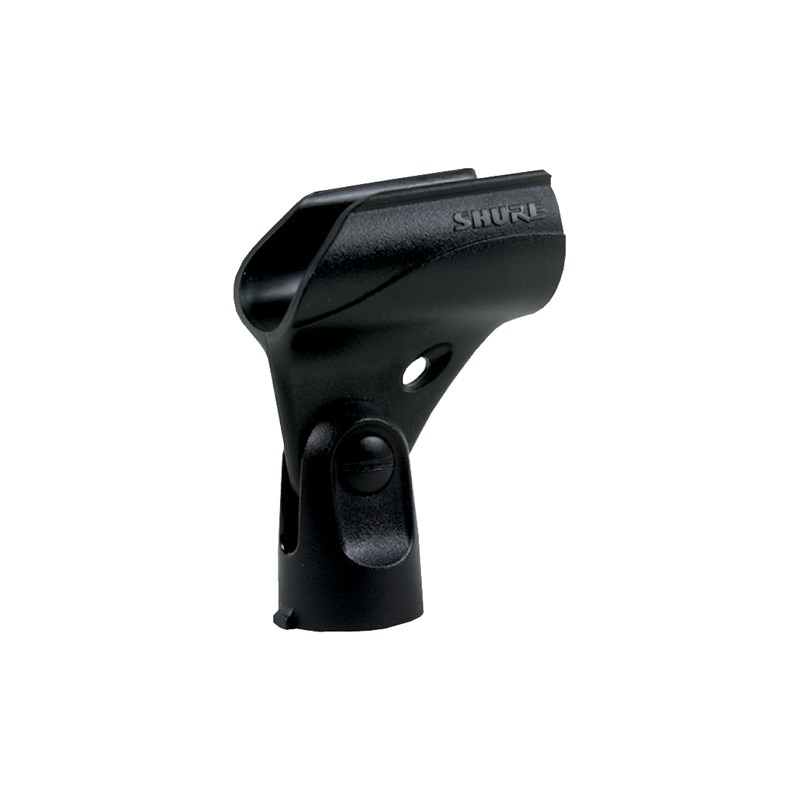 楽器種別：新品SHURE/新品 商品一覧＞＞レコーディング【〜5，000円】 商品一覧＞＞マイクアクセサリ/サスペンション・ホルダー/SHURE 商品一覧＞＞レコーディング機器買うなら、当店で！専門スタッフが迅速丁寧に対応します！SHURE A25D(SM58、SM57、BETA58などでご利用頂けるマイクホルダー)(シュア)商品説明5/8インチネジ。●BETA 57A、BETA 58A、BETA 87、SM57、SM58、SM87A、SM86、SM48S、SM94、SM137、PG48、PG57、PG58、PG81、565SD、588SDX用SHURE純正マイクホルダー・詳細SM58， SM57， Beta87Aやその他3/4インチ以上のハンドルを持つマイクロホンをマイクロホンスタンドにしっかりとマウント可能なマイクホルダーです。イケベカテゴリ_レコーディング_マイクアクセサリ_サスペンション・ホルダー_SHURE_新品 SW_SHURE_新品 JAN:0042406072304 登録日:2015/01/07 シュア シュアー