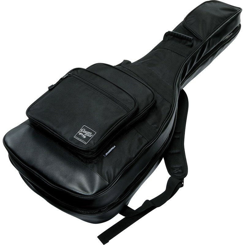楽器種別：新品Ibanez/新品 商品一覧＞＞楽器アクセサリ【10，000円〜20，000円】 商品一覧＞＞ケース/エレキギター用ケース/Ibanez 商品一覧＞＞品揃え豊富な当店なら弦、パーツ、ケーブルなどのアクセサリーがまとめて揃います！Ibanez Guitar Gig Bags IGB2540-BK [ソリッド・エレキ・ギター2本を格納！]商品説明Powerpad DESIGNER COLLECTION2本入れのデュアル・バッグとして。もしくは1本ずつ別々のバッグ2個として。 POWERPAD装備のマルチなバッグをリニューアルします！デザインは従来モデル（IGB2621/IBB2621/IGAB2621）を見直し、Designer Collection（品番：IGB541）と共通化しました。POWERPAD装備でクッション性に優れるうえ、独立して背負う（＝別々のバッグとして使用する）ことも可能な2本のバッグを、ジッパー連結で1つのバッグとして背負えてしまう、ユニークな「2 bags = 1 bag」発想のバッグです。●楽器を衝撃から保護する15mm厚のハード・クッション（POWER PAD）を底面と側面(*)に装備 *IGB2540/IBB2540はジッパーと反対側のみの片面クッション仕様、IGAB2540のアコースティック部は両面仕様（ジッパー側:10mm）です。●底面はさらにもう一層、10mm厚のPOWERPADを追加した頑強なダブル・クッション構造●内面上部には楽器が左右に動くのを極力抑えるネック・ホールド・バンドを装備●楽譜等A4サイズをジャストで収納可能なメイン・ポケットなど、充実の収納(セパレート使用時でも双方に大型のポケットがあります。)●メイン・ハンドルにはボタン式の結束バンドを装備●バッグを縦にしたまま持ち上げたり下ろしたりする際に便利なサブ・ハンドルを背負い面に装備●中央のジョイント・ジッパーで、簡単にシングル・バッグに分離可能【実測内寸サイズ】全長：1080幅 (下部)：390厚み：220幅 (上部)：325長さ (ボディ部)：555幅 (ネック部)：145◆品番/カラー：・IGB2540-BK (Black)*1 上記サイズは実測値です。参考値にてあらかじめご了承ください。また設計上、初めてお使いの際は多少タイトに感じることがございます。馴染ませてお使い頂くようお願い申し上げます。 *2 当バッグはIbanezのエレキ・ギターを格納可能です。お持ちのギターや他製品の収納可/不可につきましては上記内寸法をご参考の上、ご判断ください。イケベカテゴリ_楽器アクセサリ_ケース_エレキギター用ケース_Ibanez_新品 SW_Ibanez_新品 JAN:4549763061690 登録日:2021/04/12 ギターケース アイバニーズ イバニーズ