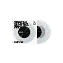 serato 7'' Official Serato Control Vinyl Clear 【7インチ盤2枚セット】