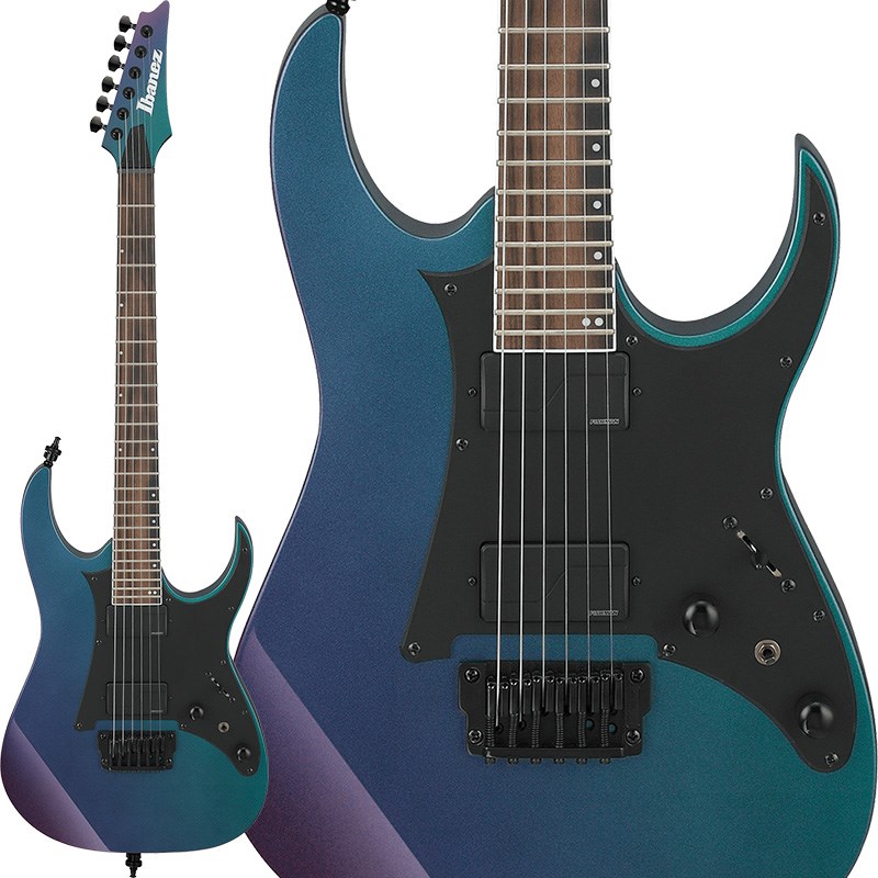 楽器種別：新品エレキギター/Ibanez 商品一覧＞＞エレキギター【80，000円〜160，000円】 商品一覧＞＞当店のギターは、出荷前に専門スタッフが検品・調整しているので安心です！Ibanez Axion Label RG631ALF-BCM [SPOT MODEL]商品説明モダンで挑戦的なプレイヤーに送る、「アクシオン・レーベル」・5pcのパンガパンガ材とウォルナット材とで構成した高剛性Nitro Wizard（ナイトロ・ウィザード）ネック高プレイアビリティを追求した薄いシェイプながら硬質な木材を組み合わせることで剛性と豊かなサステインをも獲得しています。・マカッサル・エボニー材指板エボニー材と似た特徴を持ち、硬質で音の立ち上りに優れています。・「Sub-zero」トリートメントを施したニッケル・シルバー・フレット摂氏ゼロ度以下の特別な冷却行程を経ることで安定性/耐久性を通常よりも向上させたニッケル・シルバー（洋白）フレットを装備しています。・色の変化を楽しめる分光性塗料を使用したボディ&ヘッド見る角度や光の当たり方で色が変化する塗料をボディとヘッドに採用しています。・Fishman製 Fluence ピックアップ with Voicingスイッチ歯切れがよくひりつくようなクランチ、かつピュアでタイトなベースで現代的なうなりが特徴の「Modern Active High Output」モード（Voice1）と、オーガニックかつ高出力なトーンで、優れたディストーション・キャラクターとFluenceならではのダイナミクス、さらに反応の良さが特徴の「Modern Passive Attack」モード（Voice2）を選択可能です。006Pアルカリ電池使用。・Gibraltar Standard II ブリッジ極限まで低く設計したベース・プレートにより、ロー・プロファイル化とピッキング&ストロークでのストレス低減を実現しました。また、四方をボディにしっかりと固定する設計により、優れたレゾナンスを発揮します。・Gotoh MG-T ロッキング・マシンヘッド搭載弦交換の利便性を追求し、チューニング・スタビリティに定評のあるGotoh製MG・T ロッキング・マシンヘッドを採用しました。指でダイヤルを回すことにより、ポスト穴に通した弦を簡単にロックできる構造です。・Schaller S-Lockストラップ・ロック・ピン・蓄光素材の指板サイド・ドット・ポジション・マークおよびIbanezロゴ※画像はサンプルです。実際の商品とは木目、色合いが異なります。商品詳細Neck type Nitro Wizard 5pc Panga Panga/Walnut neckBody Nyatoh bodyFretboard Bound Macassar Ebony fretboard w/White Step off-set dot inlayFret Jumbo Sub zero treated fretsBridge Gibraltar Standard II bridgeNeck pickup Fishman Fluence Modern Humbucker Alnico (H) neck pickupBridge pickup Fishman Fluence Modern Humbucker Ceramic (H) bridge pickupHardware color BlackStirings gauge .010/.013/.017/.026/.036/.046 (D'Addario EXL110)Neck DimensionsScale 648mm/25.5 inchWidth at Nut 43mmWidth at Last Fret 58mmThickness at 1st 19mmThickness at 12th 21mmRadius 400mmRソフト・ケース付属◆カラー：・BCM (Blue Chameleon)イケベカテゴリ_ギター_エレキギター_Ibanez_新品 JAN:4549763281012 登録日:2021/02/26 エレキギター アイバニーズ イバニーズ