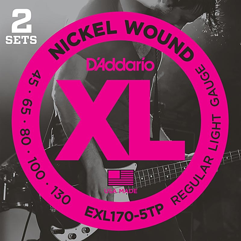 翌日配達 D’Addario XL Nickel Round Wound EXL170-5TP