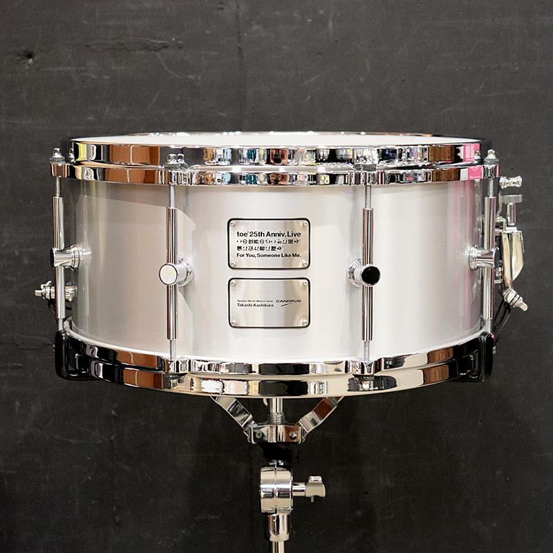 乐天商城 - CANOPUS TKT-1465AL3 [柏倉隆史 toe 25周年記念モデルスネア / Aluminium 3mm Thick Snare Drum 14''×6.5'']【店頭入荷！】