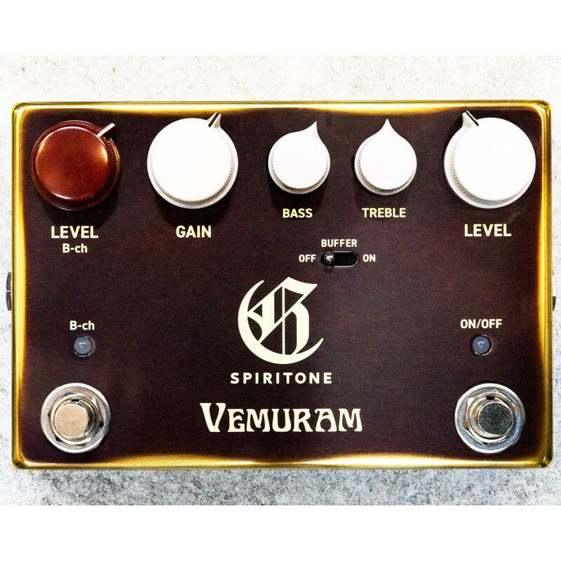 翌日配達 VEMURAM SPIRITONE（ヴェムラム/ベムラム）オーバードライブ