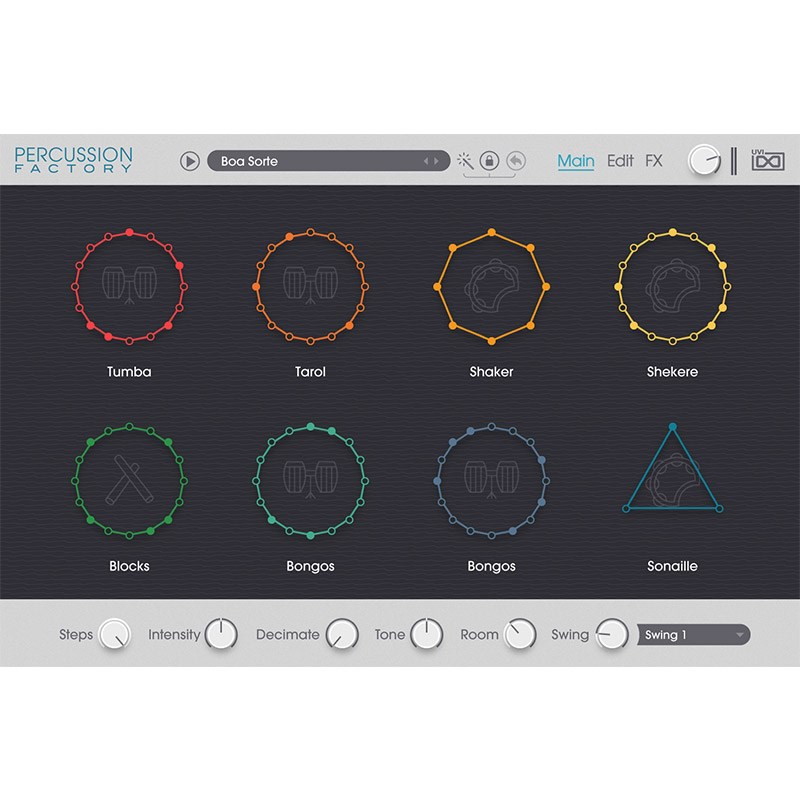 UVI Percussion Factory(IC[i)(s)