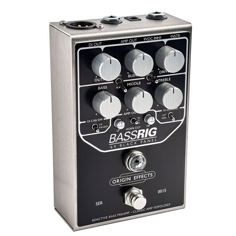 ORIGIN EFFECTS BassRIG ’64 Black Panel