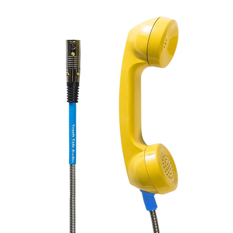 Trash Talk Audio Payphone Mic Yellow (イエロー)(XLR仕様)(トラッシュトークオーディオ)(ダイナミックマイク)(公衆電話)(ローファイサウンド)(ボーカル)(楽器)