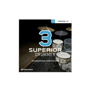 TOONTRACK SUPERIOR DRUMMER 3 【オンライン納品専用】※代引きはご利用いただけませんセール