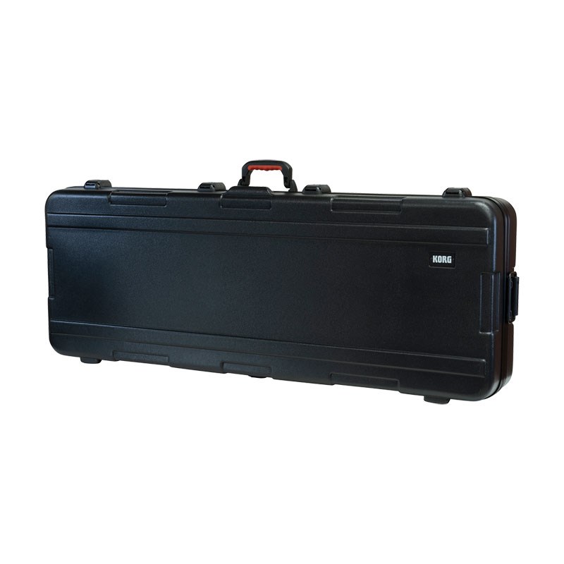 楽器種別：新品KORG/新品 商品一覧＞＞シンセサイザー・電子楽器【30，000円〜70，000円】 商品一覧＞＞シンセ・キーボードアクセサリ/ケース/KORG 商品一覧＞＞鍵盤楽器買うなら、当店で！専門スタッフが迅速丁寧に対応します！KORG HC-76KEY【ハードケース】※配送事項要ご確認商品説明---------------------------------------------------------------------------※配送事項・代金引換は承っておりませんので、予めご了承下さいませ。【沖縄・離島へのご配送について】本商品を沖縄及び離島へ発送の際は、送料別途お見積もりとなります。また、沖縄及び離島へ配送の場合、納期に1週間前後お時間を頂く場合がございます。ご注文前にお問い合わせ下さい。------------------------------------------------------------------------------丈夫なポリエチレン製の76鍵キーボード向けハードケース。移動距離の長いツアーでの運搬など厳しい条件下において大切なキーボードを守るため、信頼性の高いパーツを素材も含め厳選しました。また同じ鍵盤数でもメーカーによって長さや厚みが異なるキーボードのサイズにも付属パッドの位置や組み合わせで対応します。・キーボードのサイズに応じて位置を変え固定できるパッドを付属し、4本のマジックテープで細かな調整も可能。・キーボードの厚さに応じて組み合わせを変えて本体をしっかりとホールドするパッドを付属。・海外渡航にも対応するTSAロックを含む4つのラッチで蓋を確実に固定。・運搬時の負荷を軽減するキャスター付き。材質ポリエチレン外寸（W x D x H）1，448 x 546 x 203 mm内寸（W x D x H）1，308 x 457 x 140 mm質量12.7 kg※キーボード本体は付属致しません。対応機種一覧【KORG】・NAUTILUS-73・KROME-73・Pa4X-76【Roland】・Fantom-7・FA-07・JUNO-DS76・VR-730【YAMAHA】・MONTAGE7・MODX7※内寸と比較して今一度確認頂く様お願いします。※詳細はメーカーサイト参照下さい。イケベカテゴリ_シンセサイザー・電子楽器_シンセ・キーボードアクセサリ_ケース_KORG_新品 SW_KORG_新品 JAN:4959112237179 登録日:2024/08/01 コルグ