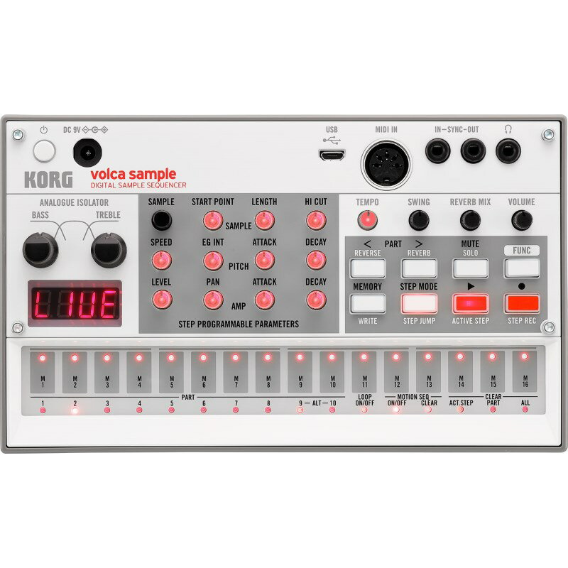 あす楽 KORG 【デジタル楽器特価祭り】VOLCA SAMPLE2(限定特価)