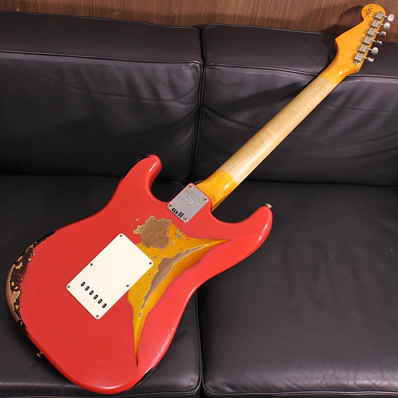 Fender Custom Shop 2023 Collection Time Machine 1960 Stratocaster Heavy Relic (Aged Fiesta Red over 3-Tone Sunburst) [SN.CZ572347] 【キズあり特価】（2枚目）