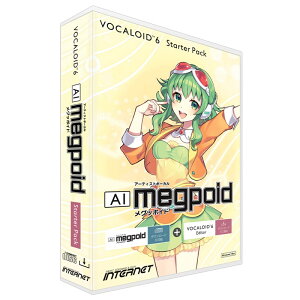 INTERNET VOCALOID6 Starter Pack AI Megpoid スターターパック安売り