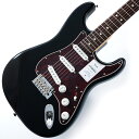 楽器種別：新品エレキギター/Fender Made in Japan 商品一覧＞＞エレキギター/Fender Made in Japan/Hybrid II Stratocaster 商品一覧＞＞エレキギター【85，000円〜160，000円】 商品一覧＞＞当店のギターは、出荷前に専門スタッフが検品・調整しているので安心です！Fender Made in Japan Made in Japan Hybrid II Stratocaster (Black/Rosewood)商品説明Fender Made in Japan Hybrid II SeriesMade in Japan Hybrid IIは、ヴィンテージなルックスはそのままに、プレイヤーや音楽のジャンルを選ばないオールマイティーなモダンスペックを盛り込んだ、まさに「ハイブリッド」と呼ぶにふさわしいシリーズです。 リズム/リード問わず、どのギタリストやベーシストにもフィットする演奏性と楽器のトーンを兼ね備えた製品を、世界的にファンの多いMade in Japanで実現しました。Hybrid II Stratocasterは、定評あるアルダーボディに新設計のHybrid II Custom Voiced Single Coilピックアップを装備し、ヴィンテージスタイルサドル付きの2点支持トレモロシステムを搭載。ヴィンテージロッキングチューナー、Modern Cシェイプにサテンフィニッシュのネック、9.5インチラジアスの指板とナロートールフレットがスムーズなプレイヤビリティを提供します。※画像はサンプルです。製品の特性上、杢目、色合いは1本1本異なります。商品詳細Series: Made in Japan Hybrid IIBody Material: AlderBody Finish: Gloss PolyurethaneNeck: Maple， Modern CNeck Finish: Satin Urethane Finish on Back， Gloss Urethane Finish on FrontFingerboard: Maple or Rosewood， 9.5 (241 mm)Frets: 22， Narrow TallPosition Inlays: Black Dot (Maple)， White Dot (Rosewood)Nut (Material/Width): Bone， 1.650 (42 mm)Tuning Machines: Vintage-Style LockingScale Length: 25.5 (648 mm)Bridge: 2-Point Synchronized Tremolo with Vintage-Style Stamped Steel SaddlesPickguard: 3-Ply Black (318， 380)， 3-Ply Eggshell (300， 316， 367)， 3-Ply Mint Green (300， 307， 316， 318， 367)， 4-Ply Tortoiseshell (306， 307)Pickups: Hybrid II Custom Voiced Single Coil Stratocaster (Bridge)， Hybrid II Custom Voiced Single Coil Stratocaster (Middle)， Hybrid II Custom Voiced Single Coil Stratocaster (Neck)Pickup Switching: 5-Position BladePosition 1. Bridge PickupPosition 2. Bridge and Middle PickupPosition 3. Middle PickupPosition 4. Middle and Neck PickupPosition 5. Neck PickupControls: Master Volume， Tone 1. (Neck Pickup)， Tone 2. (Bridge/Middle Pickup)Control Knobs: EggshellHardware Finish: Nickel/ChromeStrings: Nickel Plated Steel (.009-.042 Gauges)ソフトケース付属イケベカテゴリ_ギター_エレキギター_Fender Made in Japan_Hybrid II Stratocaster_新品 JAN:0885978766338 登録日:2022/05/17 エレキギター フェンダー ふぇんだー フェンダージャパン フェンジャパ フェンダーJ ストラト ストラトキャスター