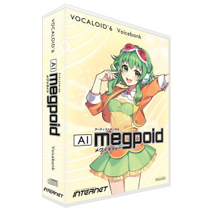 INTERNET VOCALOID6 Voicebank AI Megpoidセール