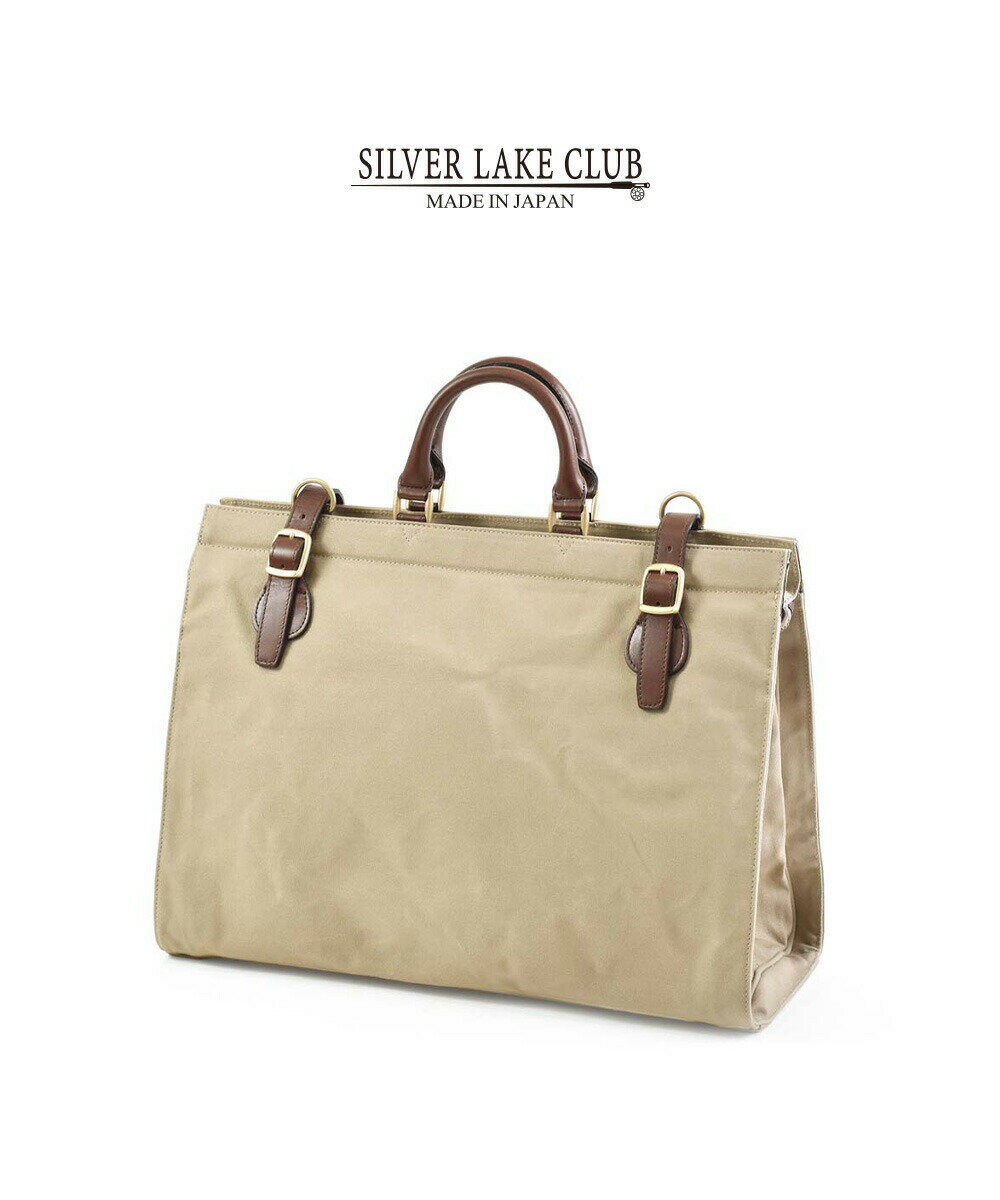 SILVER LAKE CLUB ボストンバッグ 43cm (9号帆布)　≪日本製 メンズ 撥水 防水 旅行鞄 1泊 2泊 カジュアルバッグ アウトドア 釣り キャンプ ≫