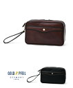 GOLD PFEIL レザーメンズバッグ 24CM (オックスフォード) ≪メンズ お出かけ 旅行 カジュアル 鞄 ギフト 父の日 コンパクト 小さい 結婚式 ≫