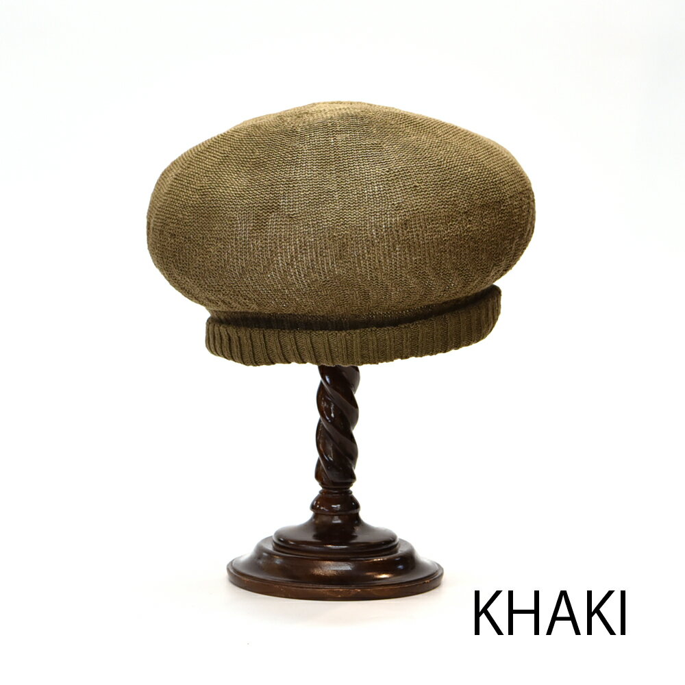 レッター ベレー帽 メンズ RETTER レッター】Rib linen beret big ベレー帽 ワークスタイル 帽子 メンズ オールシーズン 春夏 かっこいい おしゃれ カラー豊富 ファッション小物 ハット 誕生日 送料無料 サイズ展開豊富