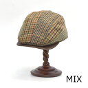 ハンチング【RETTER レッター】Lovat tweed hunt ハンチング 帽子 メンズ 秋冬 かっこいい おしゃれ カラー豊富 ファッション小物 ハット プレゼント 贈り物 誕生日 ギフト 父の日 送料無料