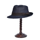 中折れハット【NOL ノル】Denim hat batik 帽子 メンズ レディース デニム オールシーズン 秋冬かっこいい おしゃれミックス ブラウン ベージ...