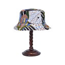 バケットハット【NOL ノル】Batik Tasik 孔雀バケ 帽子 メンズ レディース リバーシブル 涼しい 春夏 秋冬かっこいい おしゃれミックス ブラウン...