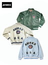 yz AVIREX ArbNX@VARSITY JACKET o[VeBWPbgErv 6121039