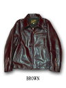 yzY'2 leather Cc[U[ VINTAGE HORSE LIGHT SINGLE RIDERS Be[W z[XCg VOC_[X@PR-65 @BROWN 44C`