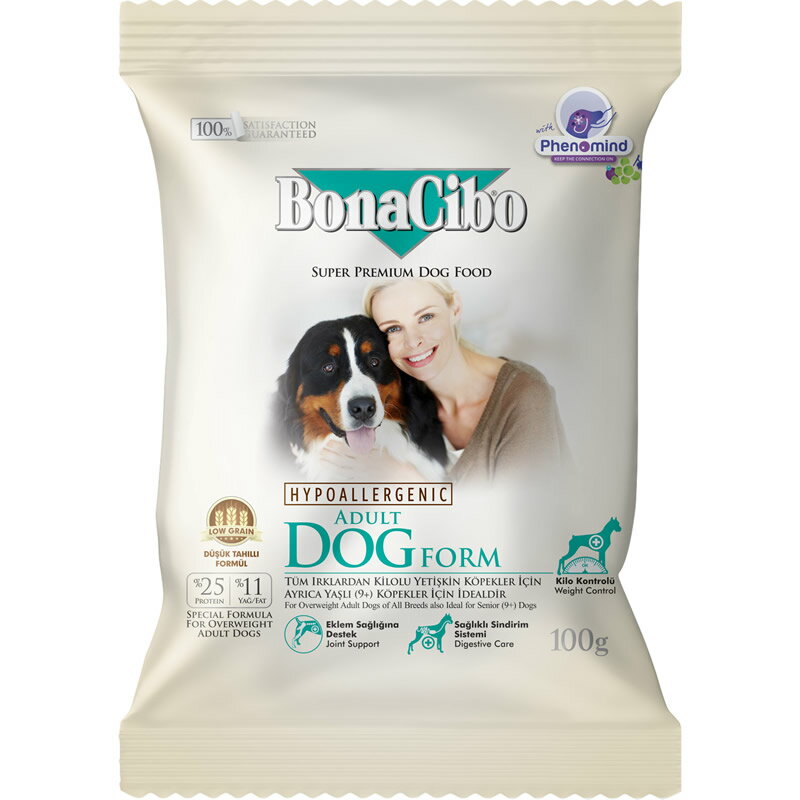 【成犬用ドッグフード】ボナシーボ/BonaCibo チキン・アンチョビ＆ライス（低カロリー）100g