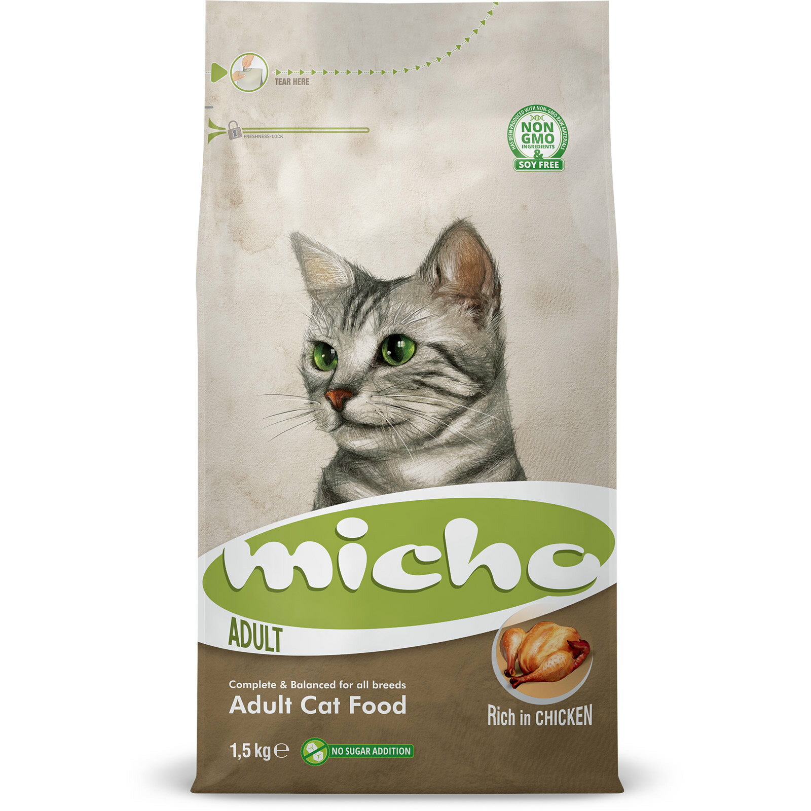 MICHO/ミーチョ　チキン 1.5kg(ボナシーボシリーズ姉妹品)