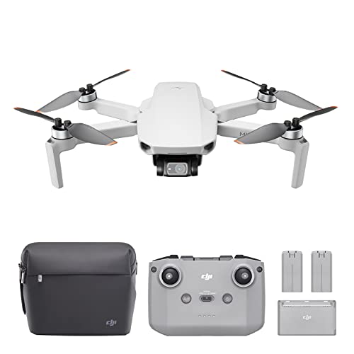 ◎ DJI Mini 2 Fly Moreコンボ、リモートID対応、折りたたみ可能な超軽量ドローン、リモ6 km HD動画伝送、初コン 4Kカメラ搭載