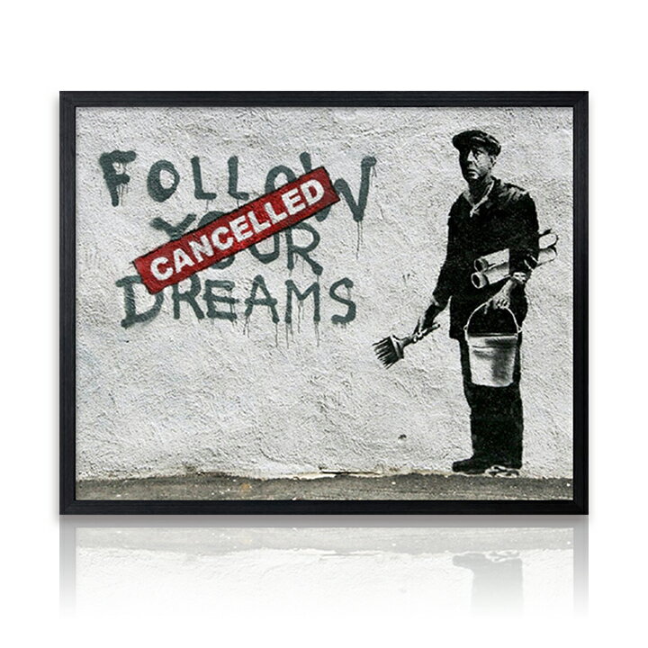 ȥѥͥ Banksy Х󥯥 Follow Your Dreams  եƥ ȥݥ   ɲ ƥꥢ ɳݤ  ӥ å ե ۽ˤ  ̵ ssx