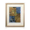 アートパネル Henri Matisse アンリ・マティス Interior in Yellow and Blue, 1946 玄関 アートポスター おしゃれ ...