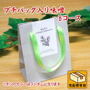 プチバッグ入り味噌 300g Bコース プチギフト ミニバッグ プチブレゼント 贈り物 ラッピング 袋詰め ギフトパッケージ 食品 調味料 みそ