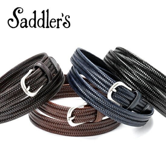 サドラーズ Saddler’s/ エラスティックレザーメッシュベルト「G300」（4 colors）ベルト レザー 革 イタリア製 【ラッピング対応】 | メンズ レザーベルト 革ベルト 皮ベルト メッシュベルト メッシュベルト ブランド ギフト 父の日