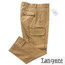 タンジェント Tangent ／ 【国内正規品】 ／ コットン40番手双糸ギャバジンフランス軍M-47カーゴパンツ「TAN06 PIERRE」（BEIGE／ベージュ）／ オールシーズン メンズ ボトムス ワークパンツ ワイドパンツ