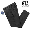 ジー・ティーアー 【SALE】ジーティーアー GTA ／ 【国内正規品】 ／ 23-24AW ウォッシャブルテクノジャージーシャーリングパンツ「DAVIDE」（チャコールグレー）／ ダビデ ダヴィデ 3シーズン 秋冬春 メンズ イタリア ジャージーパンツ 無地