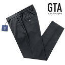 ジー・ティーアー 【SALE】ジーティーアー GTA ／ 【国内正規品】 ／ 23-24AW ウォッシャブルテクノジャージーシャーリングパンツ「DAVIDE」（ダークネイビー）／ ダビデ ダヴィデ 3シーズン 秋冬春 メンズ イタリア ジャージーパンツ 無地