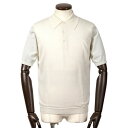 【ポイント10倍】【SALE】ジョンスメドレー JOHN SMEDLEY ／ 23SS ウールコットン30ゲージ半袖ニットポロシャツ「CISIS」（LATTE／オフホワイト）／ アイシス 春夏 メンズ イギリス 半袖ポロシャツ シーアイランドコットン イージーフィット