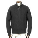 【SALE】ドルモア Drumohr / 24-25AW メリノウール5ゲージリブ編みドライバーズニット「D5M202PN」(チャコールグレー)/ 秋冬 メンズ...