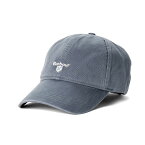 バブアー Babour 【国内正規品】 ／ 製品洗いコットンツイルベースボールキャップ「CASCADE SPORTS CAP （MHA0274）」（スモークブルー）／ セール除外品 スポーツキャップ 帽子 CAP メンズ レディース 男女兼用 イギリス 無地 ロゴ