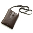 シャンボールセリエ CHAMBORD SELLIER / 【国内正規品】 / フレンチシュリンクレザーミニショルダーバッグ「LUSSET」(CHOCOLAT/チ...