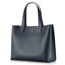 【ポイント10倍】【SALE】ファーロ FARO / 【国内正規品】 / スムースレザートートバッグ「Calma Tote Medium」(ネイビー)/ カーマ...