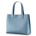 【ポイント10倍】【SALE】ファーロ FARO / 【国内正規品】 / スムースレザートートバッグ「Calma Tote Medium」(ブルーグレー)/ カ...