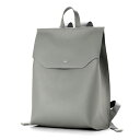 【ポイント10倍】【SALE】ファーロ FARO / 【国内正規品】 / スムースレザーバックパック「Calma Pack Medium」(グレー)/ カーマ リュック オンオフ兼用 レザーバッグ カバン 革 鞄(4)