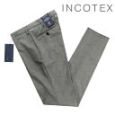 楽天粋な着こなし　楽天市場店インコテックス INCOTEX ／ 【国内正規品】 ／ 24SS ウォッシャブル撥水テクノウールパンツ「1T035R-9169A」（ミディアムグレー）／ 春夏 メンズ トラベル ボトムス スラックス ビジネス トロピカル 無地 ウォーターレペレント