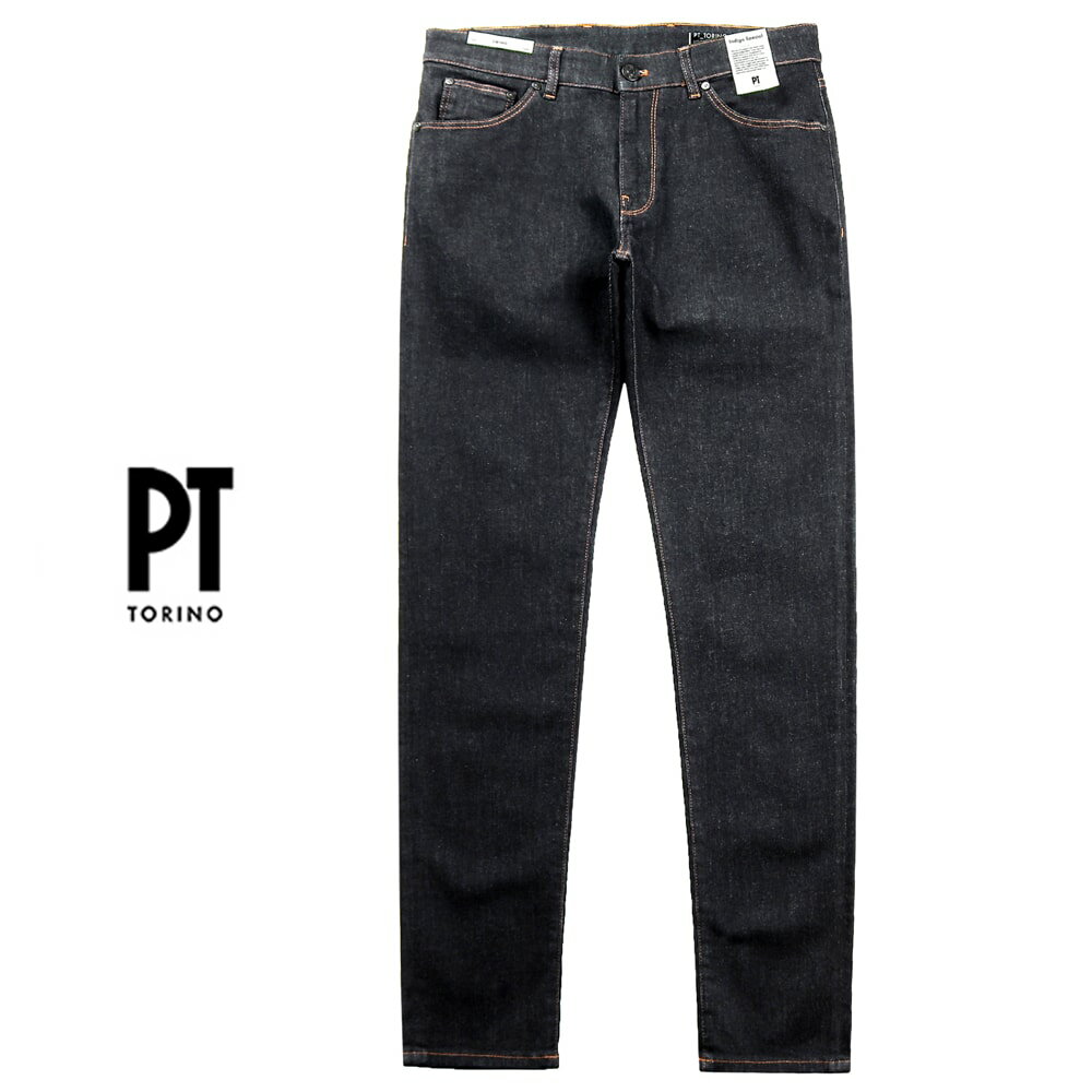 PT TORINO DENIM ピーティートリノデニム ／  ／ 24SS ワンウォッシュコットンストレッチデニムジーンズ「SWING」（インディゴブルー）／ PT05 PTトリノ オールシーズン メンズ ボトムス デニム ジーンズ