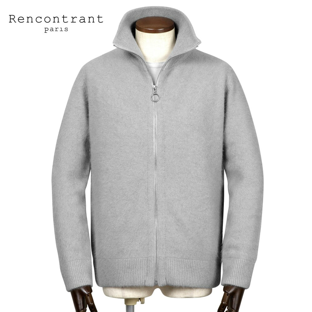 レンコントラント Rencontrant ／ 【国内正規品】 ／ 25-26AW ブルーフォックスウール7ゲージドライバ..